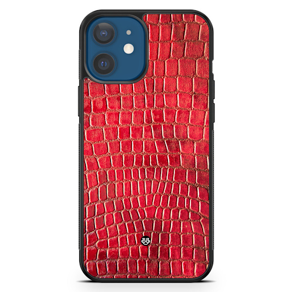 Bjornberry Hårdskal iPhone 12 - Red Snake