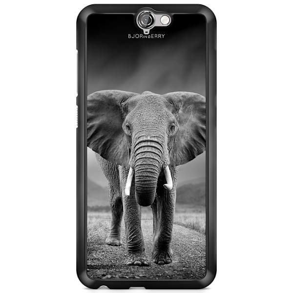 Bjornberry Skal HTC One A9 - Svart/Vit Elefant