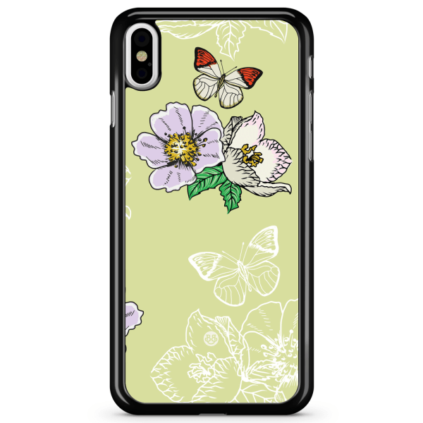 Bjornberry Skal iPhone X / XS - Fjärilsblomma