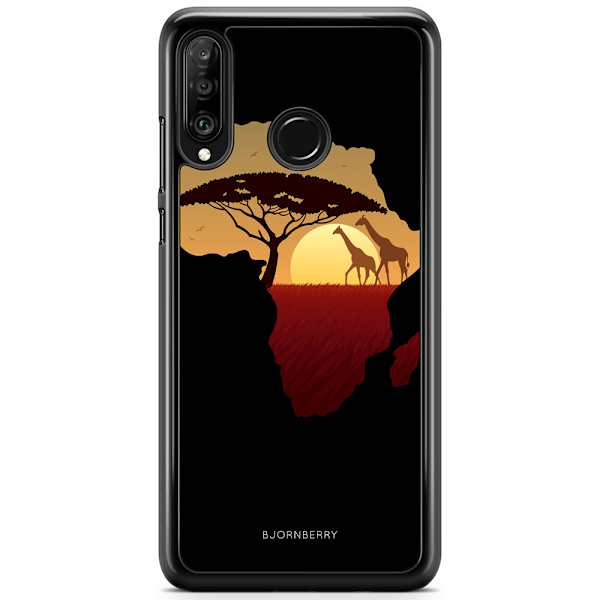 Bjornberry Hårdskal Huawei P30 Lite - Afrika Svart