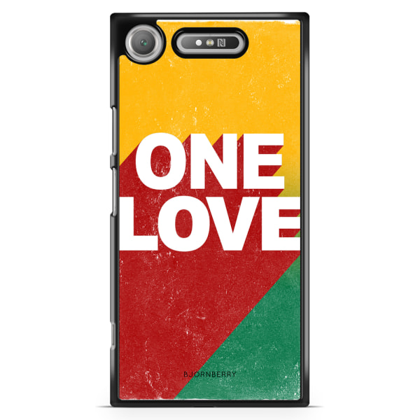 Bjornberry Sony Xperia XZ1 Compact Skal - ONE LOVE