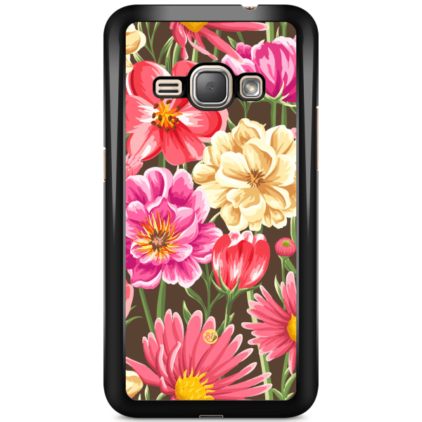 Bjornberry Skal Samsung Galaxy J1 (2016) - Sömlösa Blommor