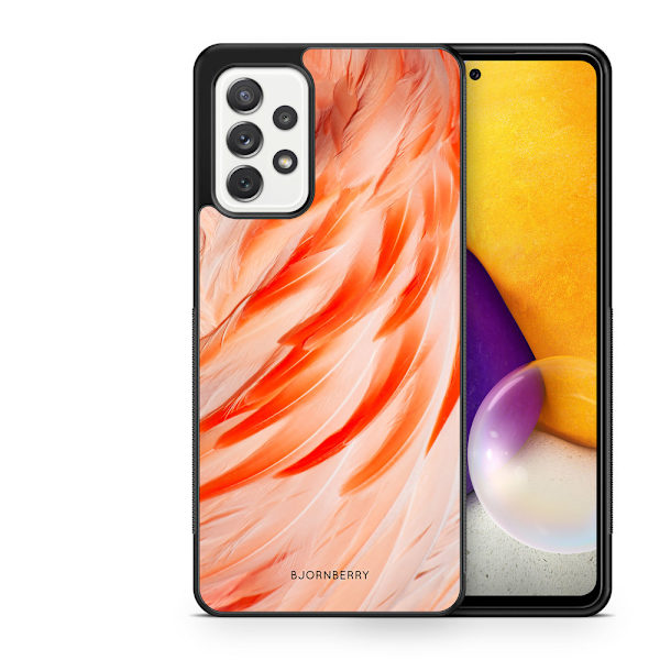 Bjornberry Skal Samsung Galaxy A52/A52s 5G -Flamingo Fjädrar