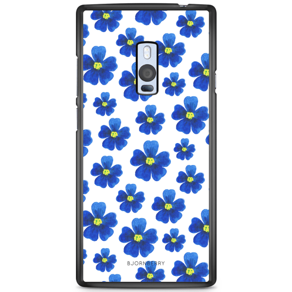Bjornberry Skal OnePlus 2 - Blå Blommor