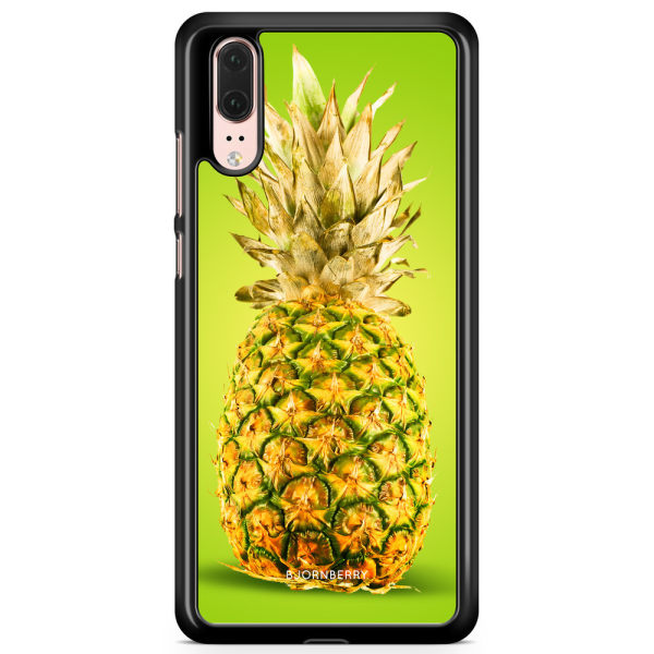 Bjornberry Skal Huawei P20 - Grön Ananas