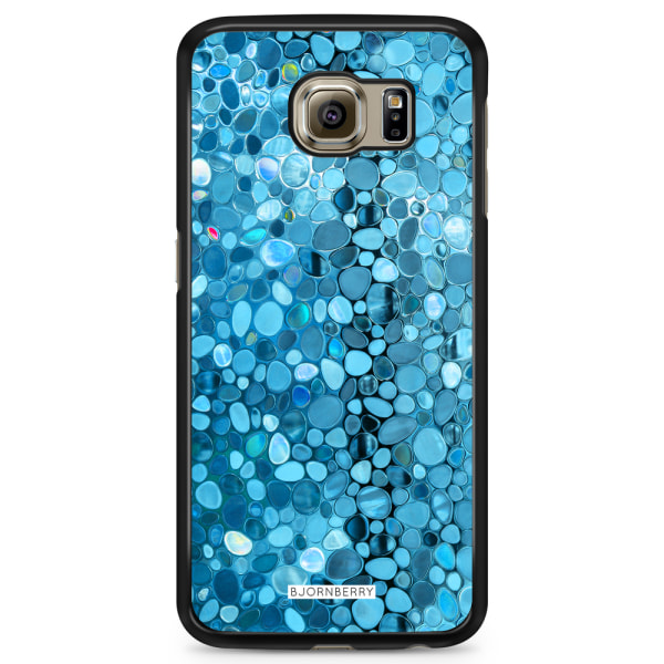 Bjornberry Skal Samsung Galaxy S6 Edge - Stained Glass Blå