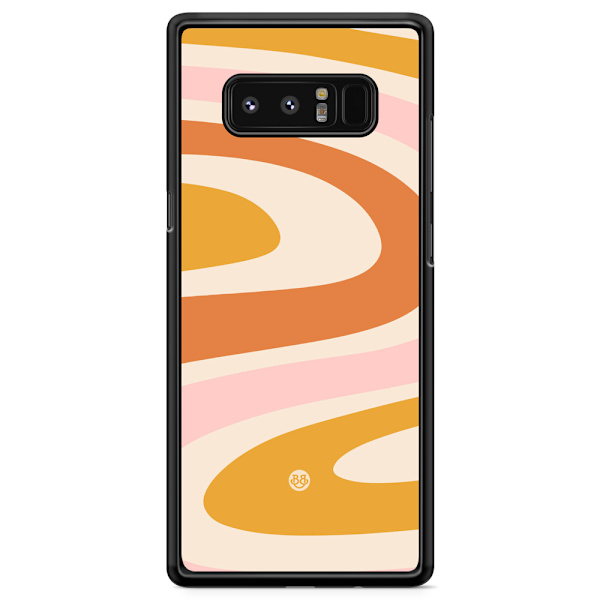 Bjornberry Skal Samsung Galaxy Note 8 - Orange 70-tal