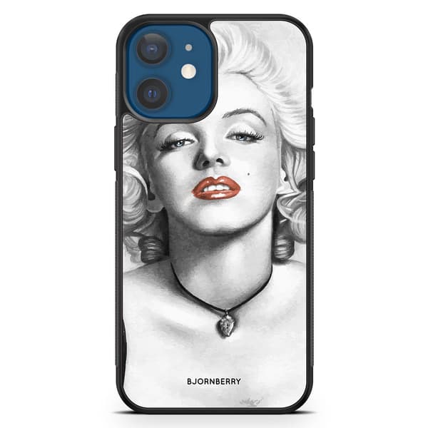 Bjornberry Hårdskal iPhone 12 Mini - Marilyn Monroe