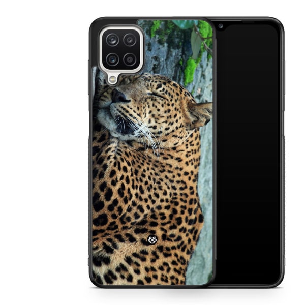 Bjornberry Skal Samsung Galaxy A12 -Sovande Leopard