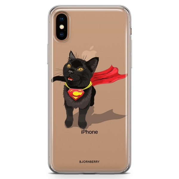 Bjornberry Hybrid Skal iPhone Xs Max  - Super Katt
