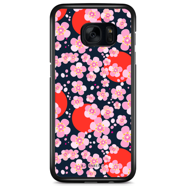 Bjornberry Skal Samsung Galaxy S7 Edge - Japan Blommor