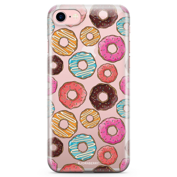 Bjornberry iPhone 7 TPU Skal - Donuts