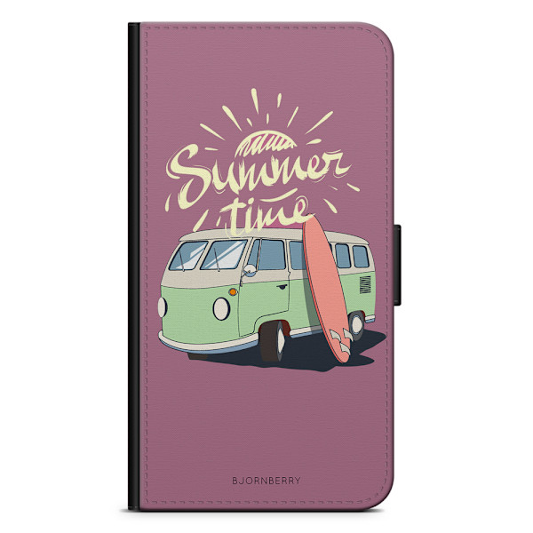 Bjornberry Plånboksfodral OnePlus 7 - Summer Van (Rosa)
