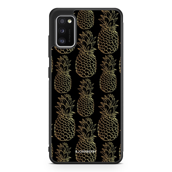 Bjornberry Skal Samsung Galaxy A41 - Guldiga Ananas