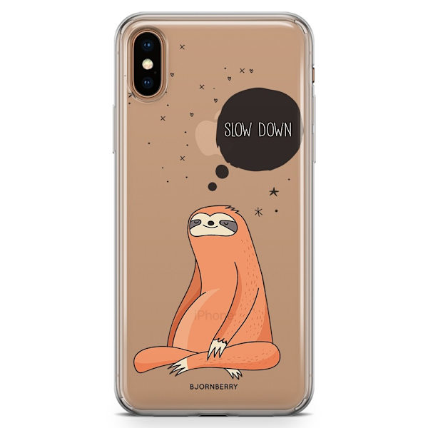 Bjornberry Hybrid Skal iPhone Xs Max  - SLOW DOWN