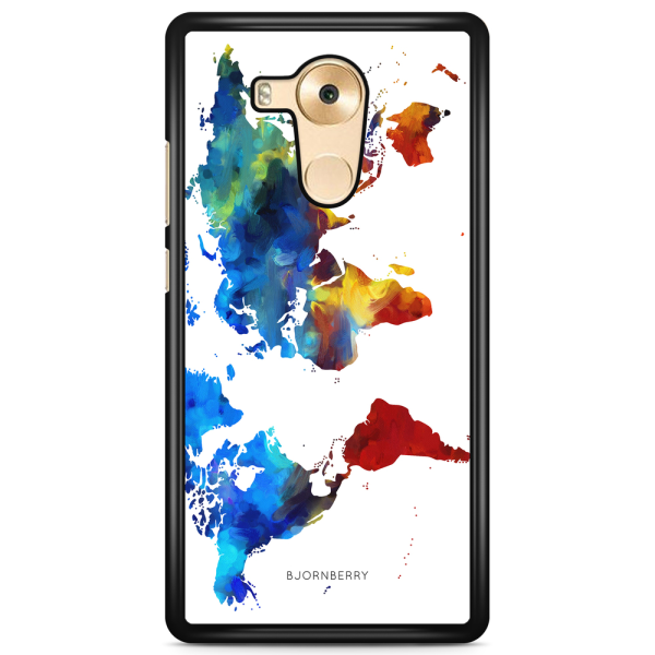 Bjornberry Skal Huawei Mate 9 - Världskarta