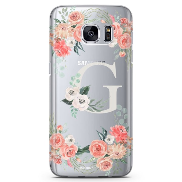 Bjornberry Samsung Galaxy S6 Edge TPU Skal -Monogram G