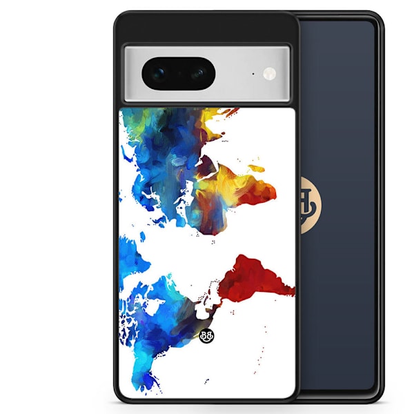 Bjornberry Skal Google Pixel 7 - Världskarta