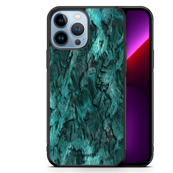 Bjornberry Skal iPhone 13 Pro Max - Grön Kristall