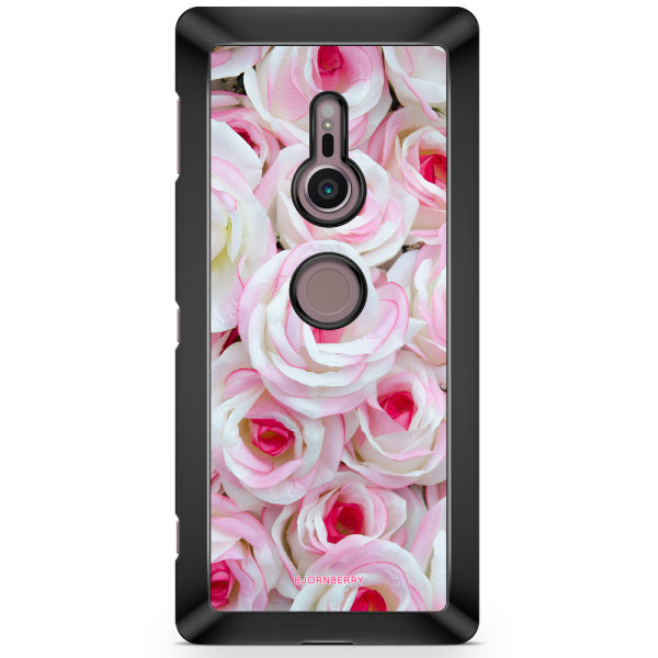 Bjornberry Sony Xperia XZ2 Skal - Rosa Rosor