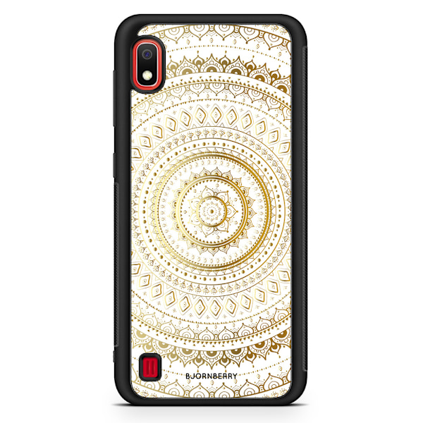 Bjornberry Skal Samsung Galaxy A10 - Guld Mandala