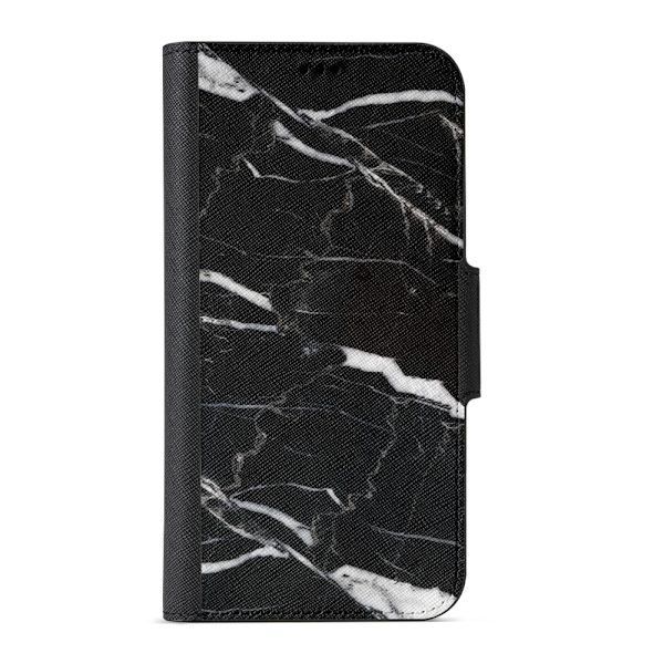 Naive iPhone 8 Plus Plånboksfodral - Black Marble