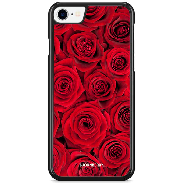 Bjornberry Skal iPhone 7 - Röda Rosor