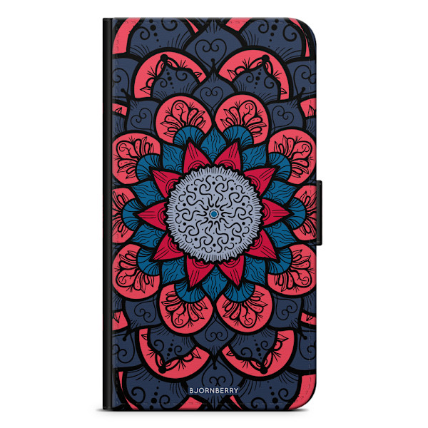 Bjornberry Xiaomi Mi Note 10 Lite Fodral - Blå Mandala