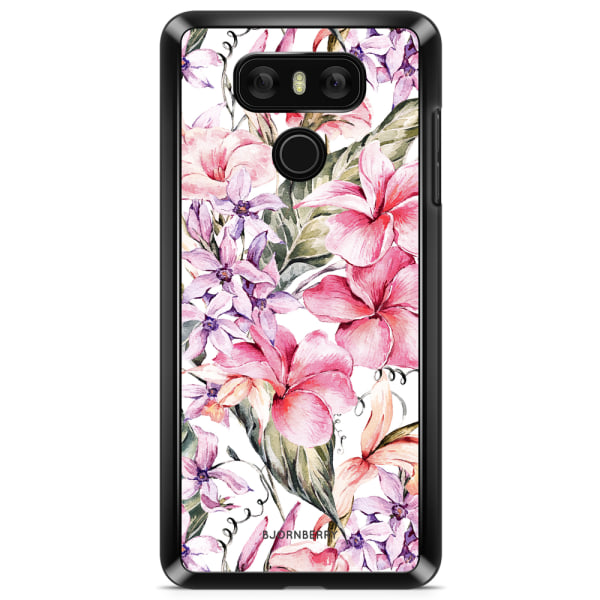 Bjornberry Skal LG G6 - Vattenfärg Blommor