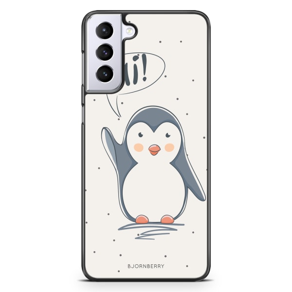 Bjornberry Skal Samsung Galaxy S21 Plus - Söt Pingvin
