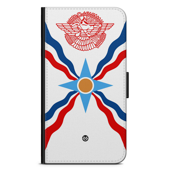 Bjornberry Plånboksfodral Huawei Mate 8 - Assyriska flaggan