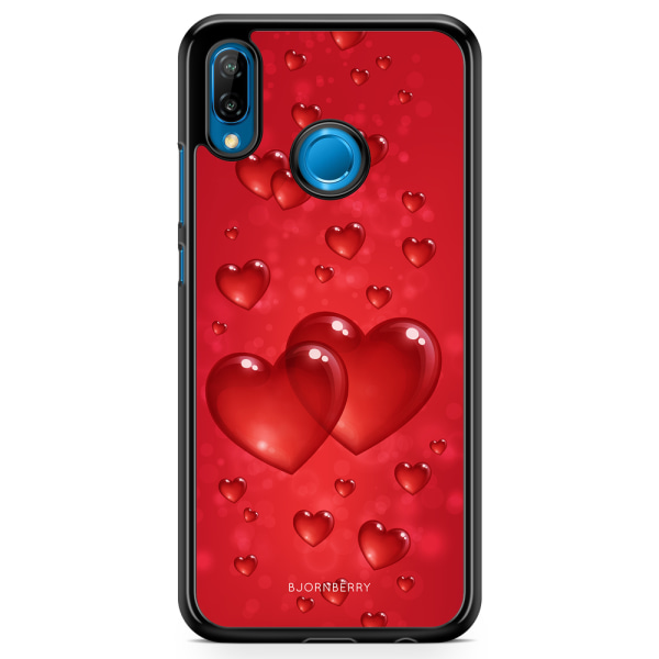 Bjornberry Skal Huawei P20 Lite - Hjärtan