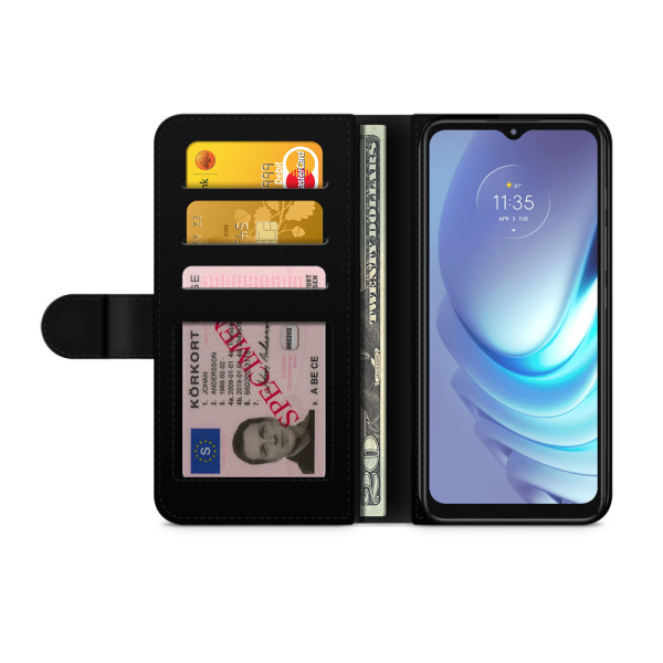 Bjornberry Plånboksfodral Moto G50 -Monogram E