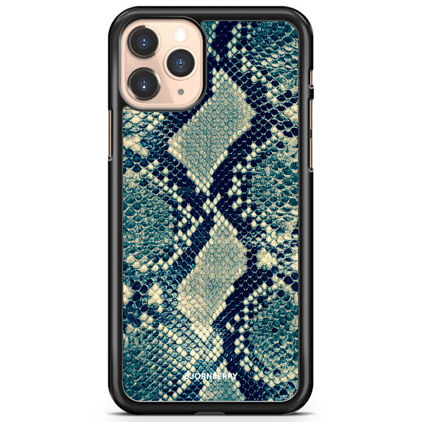 Bjornberry Hårdskal iPhone 11 Pro Max - Blå Ormskinn