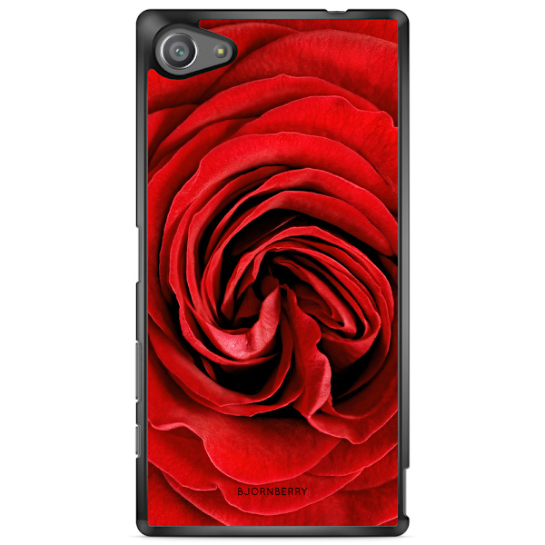 Bjornberry Skal Sony Xperia Z5 Compact - Röd Ros