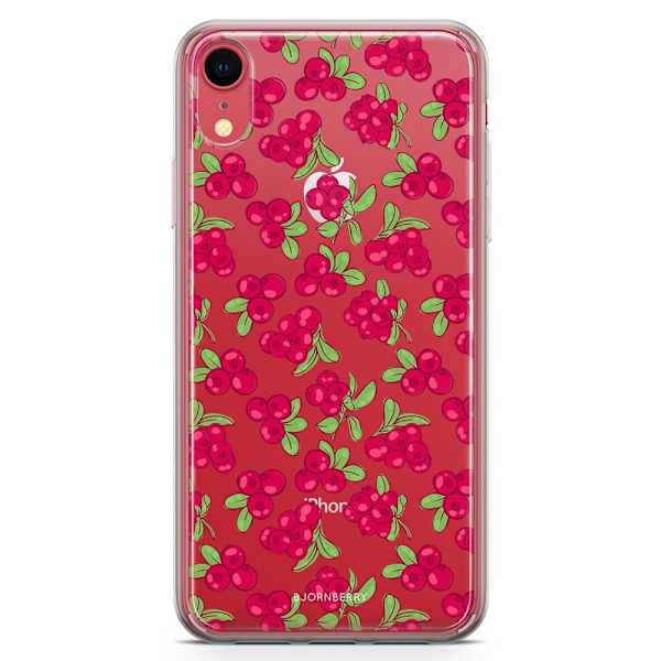 Bjornberry Hybrid Skal iPhone XR  - Lingon