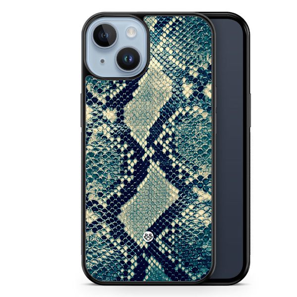 Bjornberry Skal iPhone 14 Plus - Blå Orm