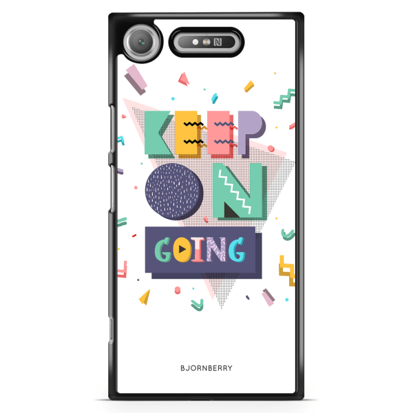 Bjornberry Sony Xperia XZ1 Skal - Keep on going