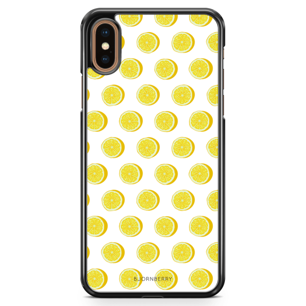Bjornberry Skal iPhone XS Max - Citroner Vit