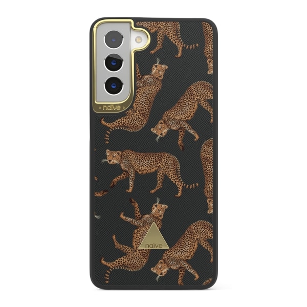 Naive Samsung Galaxy S21 Skal - Cheetah