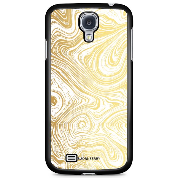 Bjornberry Skal Samsung Galaxy S4 - Guld Marmor