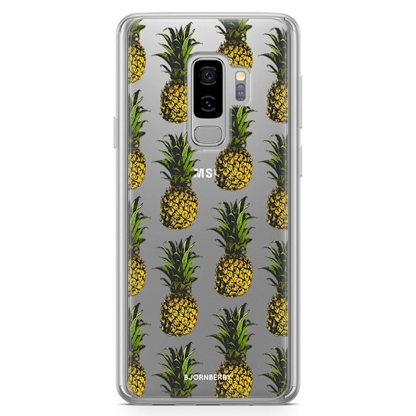 Bjornberry Skal Hybrid Samsung Galaxy S9+ - Ananas Mönster