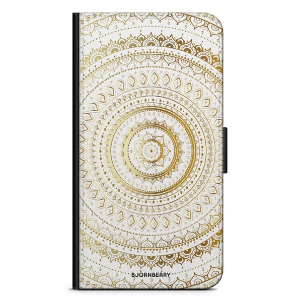 Bjornberry Plånboksfodral LG G5 - Guld Mandala