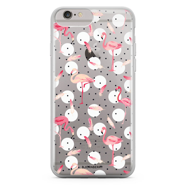 Bjornberry Skal Hybrid iPhone 6/6s Plus - Flamingos