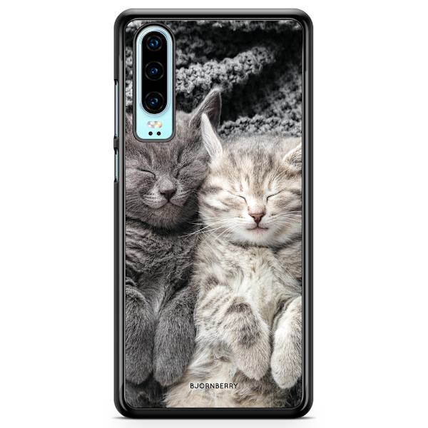 Bjornberry Hårdskal Huawei P30 - Vilande Katter