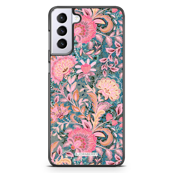 Bjornberry Skal Samsung Galaxy S21 Plus - Fantasy Flowers