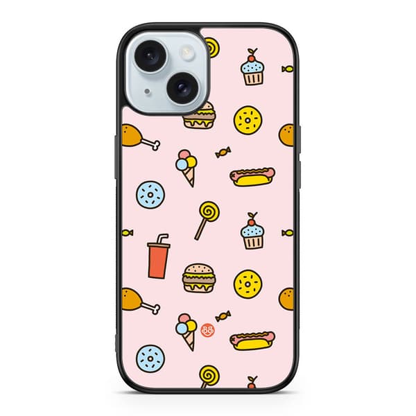 Bjornberry Skal iPhone 15 - Skräpmat