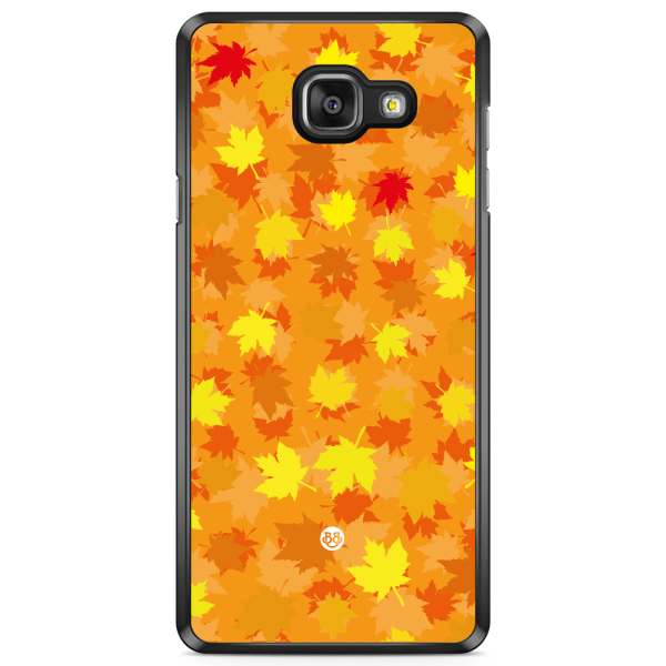 Bjornberry Skal Samsung Galaxy A5 7 (2017)- Orange/Röda Löv