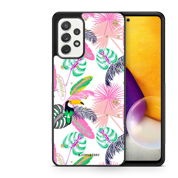 Bjornberry Skal Samsung Galaxy A52/A52s 5G -Tropical Pattern