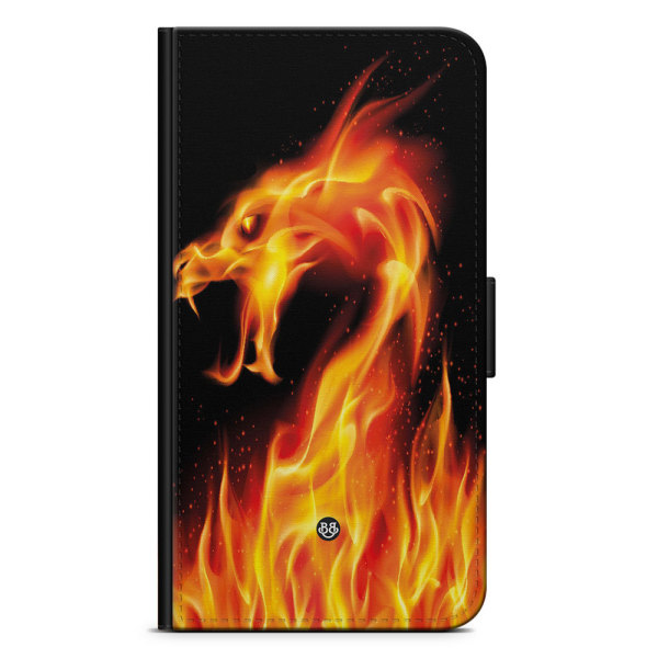 Bjornberry iPhone 14 Pro Fodral - Flames Dragon